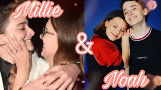 Millie Bobby Brown and Noah Schnapp cute moments