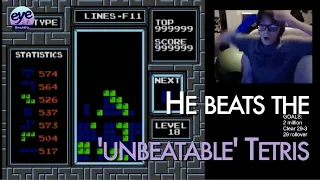 13-year-old gamer becomes the first to beat the 'unbeatable' Tetris -- by breaking it