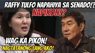 Raffy tulfo di kinaya si Sen. PIA NAPIKON!