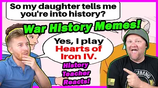 War History Memes | Drew Durnil | History Teacher Reacts