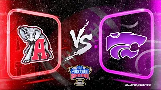 Alabama vs Kansas State Live Stream | NCAAF 2023 | Allstate Sugar Bowl Full Game