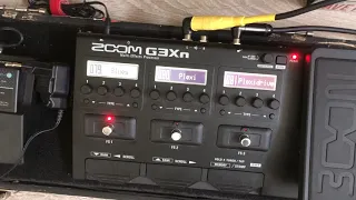Zoom G3Xn set up for live