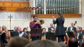 Sachse Concertino in F Major LIVE - Christopher Bassett, bass trombone