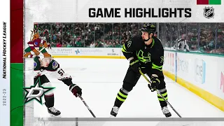 Coyotes @ Stars 1/21 | NHL Highlights 2023