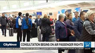Passenger rights consultation begins in Toronto