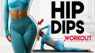 HIP DIPS тренировки | Боковые упражнения 10 минут домашней тренировки