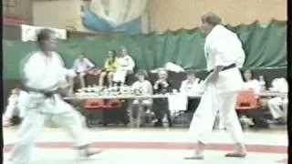 Aidan Trimble.  Karate Demo Paignton June 1992