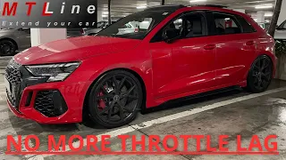 Audi RS3, MY2022 – throttle response increase (throttle tuning) – povečanje odzivnosti motorja