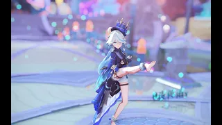 【Genshin Impact MMD／4K／60FPS】Furina【帝国少女】