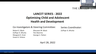 The Lancet Optimising Child and Adolescent Health and Development Series Launch