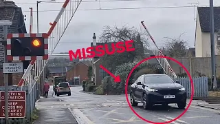 *MISSUSE & DOUBLE STAY* Aston-by-Stone Level Crossing (Staffordshire)