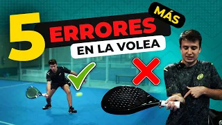 Are you making these 5 MISTAKES in your VOLLEYS?? 😨 Adan Ponce | Alto Padel 🥎