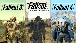 Fallout 3 vs Fallout New Vegas vs Fallout 4 | Physics and Details Comparison