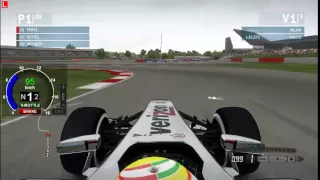 F1 2013 - Sergio Perez - Gameplay