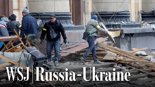 Russian Rockets Hit Ukraine’s Civilian Areas as Convoy Advances on Kyiv | WSJ