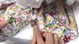 Sewing tips you need! Here's what to do to prevent the blouse from coming apart at the chest