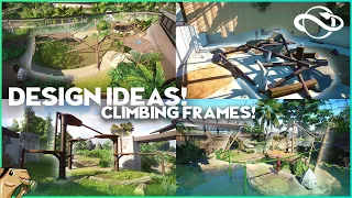 💡10 Helpful CLIMBING FRAME Ideas, Inspiration - Planet Zoo Design Ideas - Tips & Tricks