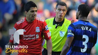 Suárez insultó a Evra y el Liverpool se disculpa... ¡casi 9 años después! | Telemundo Deportes