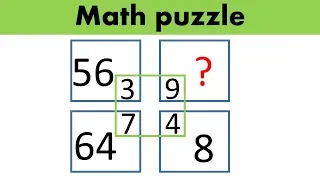 Logic math puzzle #60 I Maths puzzles with answers