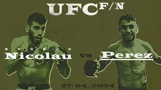 Прогноз на бои UFC Nicolau vs. Perez