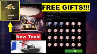 FREE Gifts WoT Blitz! Open Lottery Machine - get Rewards!! TOP Tanks, 100K Gold or NEW Lorraine 50t!