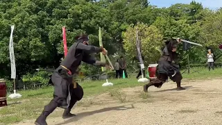 2023.9.23徳川家康公をお守りする服部半蔵・忍者隊・名古屋おもてなし武将隊・演武