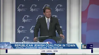 GOP leaders address Republican Jewish Coalition at annual leadership meeting in Las Vegas