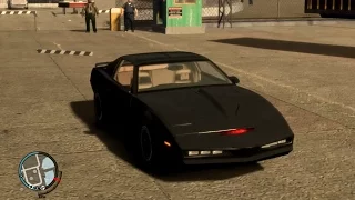 GTA IV Knight Rider Kitt with Police chases 2