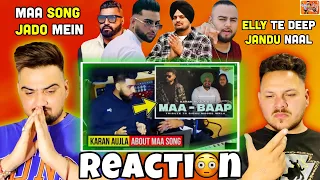 Karan Aujla Talking About His Maa Song Which Was Dedicated To Sidhu Moose wala | Reaction ReactHub