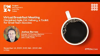 November 2020 Virtual Breakfast Meeting with Joshua Barnes