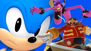 SONIC DASH - Classic Sonic - BOSS FIGHT - Doctor Eggman & Zazz Boss Fight