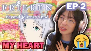 This is so heartwarming! | First time reaction to Frieren Ep 2