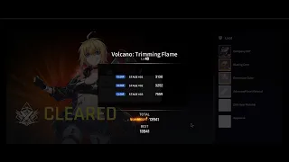 [COUNTERSIDE : SEA] (Pre Nerf) Volcano Trimming LV40 Full Auto