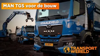 De stoere MAN TGS voor het bouwtransport | RTL Transportwereld