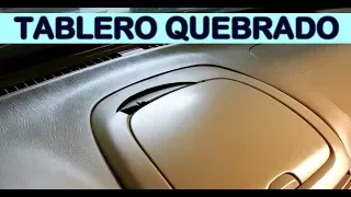 Reparacion Casera de Tablero Quebrado (parte de plastico y resultado real)