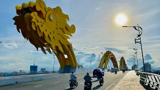 Vietnam Walking Tour 4K🇻🇳 - Walking from Dragon Bridge to APEC Park