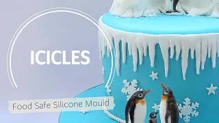 Make Icicles For Cakes & Crafts With This Food Safe Silicone Mould