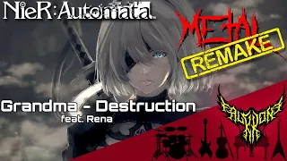 RE: NieR: Automata - Grandma - Destruction (feat. Rena) 【Intense Symphonic Metal Cover】