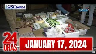 24 Oras Express: January 17, 2024 [HD]