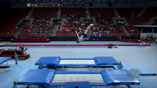 ILYINYKH Mikita (BLR) - 2017 Trampoline Worlds, Sofia (BUL) - Qualification Trampoline Routine 1