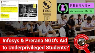 FACT CHECK: Is Infosys-Backed Prerana Foundation Giving Financial Aid to 10th Passouts?