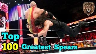 WWE Top 100 Spears of Roman Reigns Part 1 | World Wrestling Entertainment | DriveMeCrazy