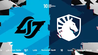 CLG vs. TL - Week 5 Day 2 | LCS Summer Split | Counter Logic Gaming vs. Team Liquid Honda (2022)
