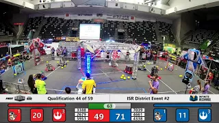 Qualification 44 - 2020 ISR District Event #2