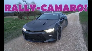 Rallying my Camaro SS in the fields!