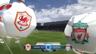 FIFA 14. Карьера | 1 сезон (Кардифф - Ливерпуль, АПЛ, 30 тур).