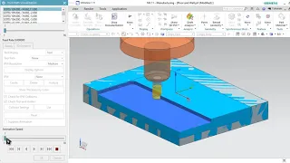 Floor and Wall Operation | NX Manufacturing | NX CAM