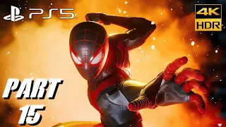 Spider Man : Miles Morales PS5 4K HDR Walkthrough part 15