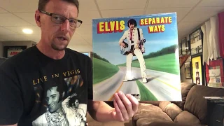 Opening 48 YEAR OLD Elvis Presley Separate Ways LP Record. Disappointing. The King’s Court