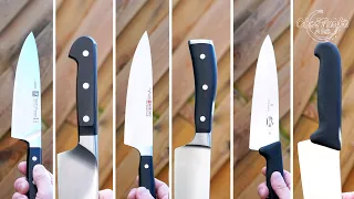 How to choose a good chef's knife - Cook's, German chef's knife